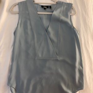 Light blue theory blouse